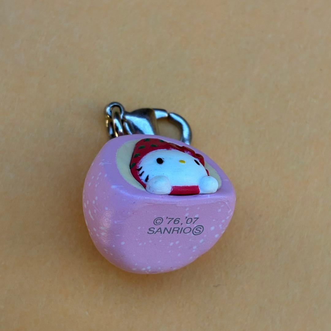 ★激レア★甘味処 ファスナーマスコット 根付★はろうきてぃ 5個セット★キティ
