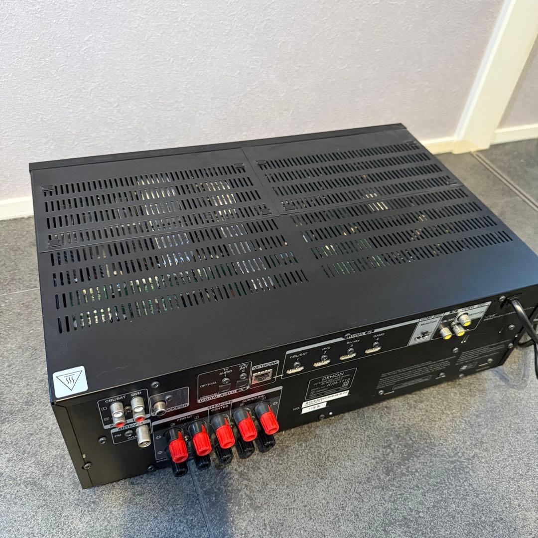 【美品】DENON AVR-1713 AVサラウンドレシーバーアンプ 5.1ch