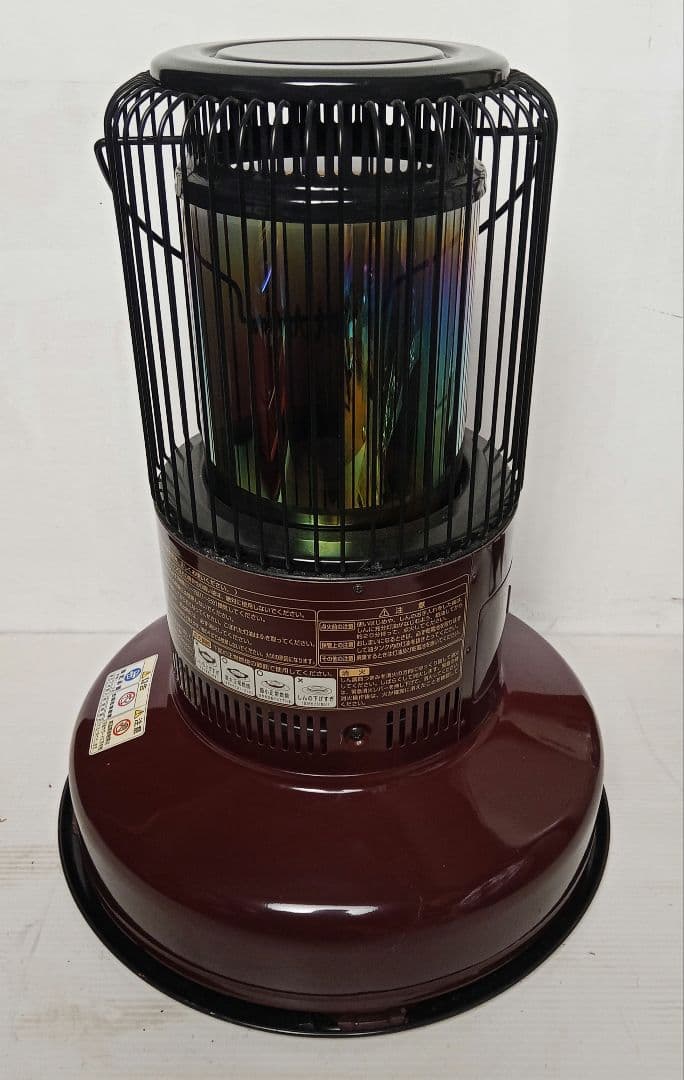 美品】TOYOTOMI RAINBOW ストーブ ワインレッド