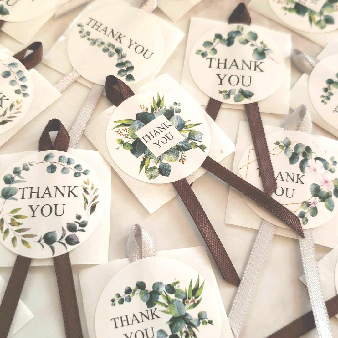 No.22 リボン付き サンキューシール リボンシール ギフトシール