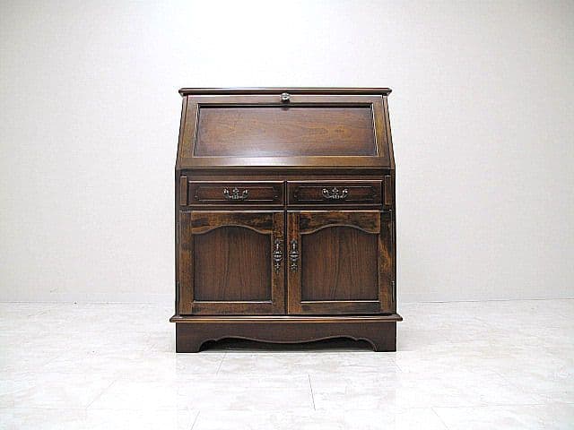 カリモク 「コロニアル」 ライティングビューロー 　書斎机/ライティングデスク