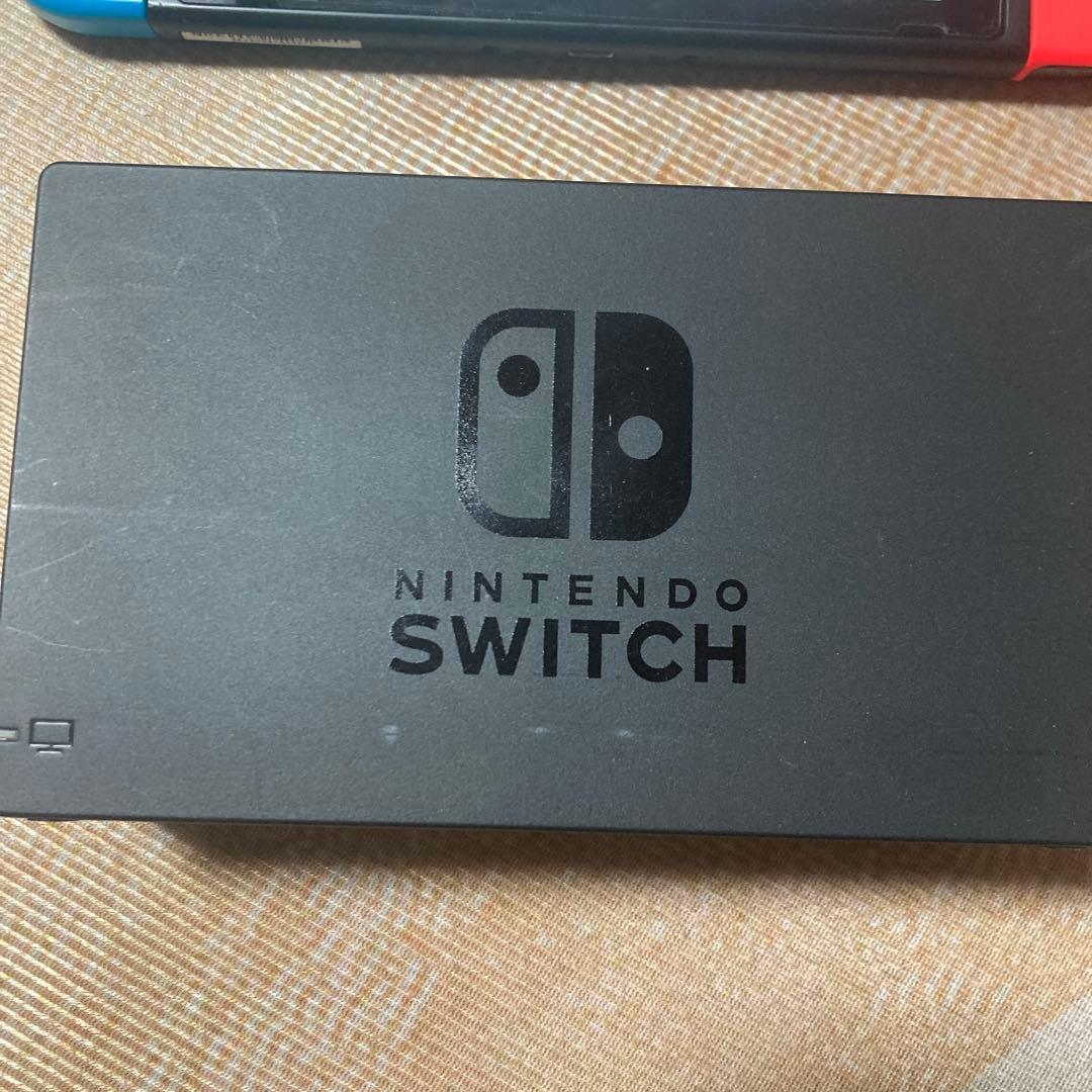 Nintendo Switch 本体 赤/青 ジョイコン　箱無し