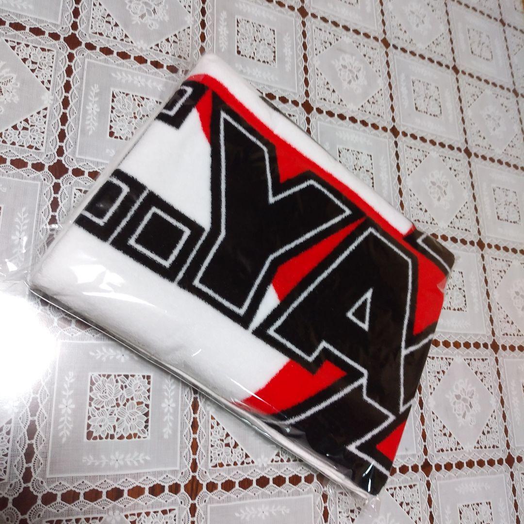 ☆矢沢永吉☆白地黒ロゴ赤星スペシャルビーチタオル☆SBT☆旧サイズ☆激レア