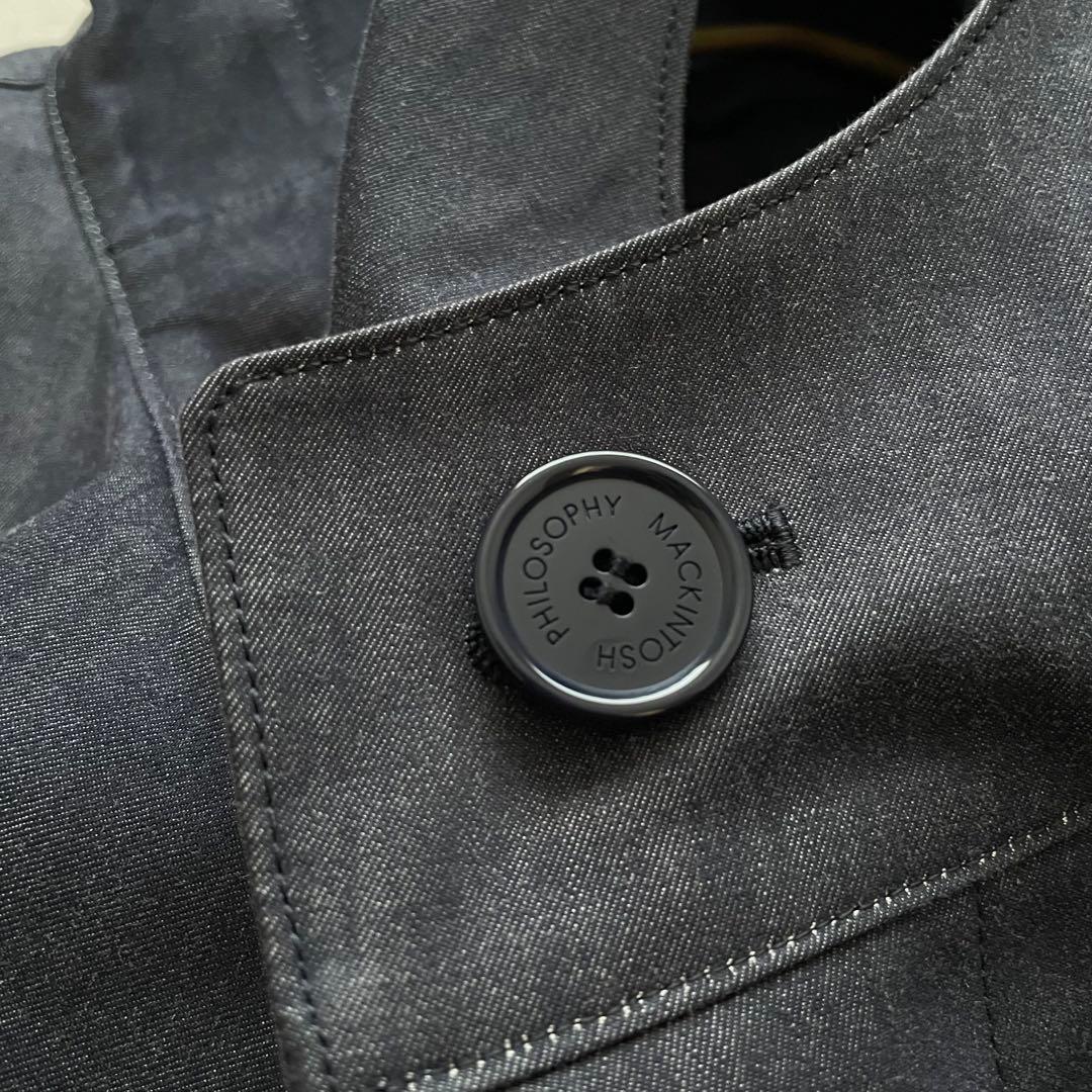 美品 MACKINTOSH PHILOSOPHY フード付きコート 40