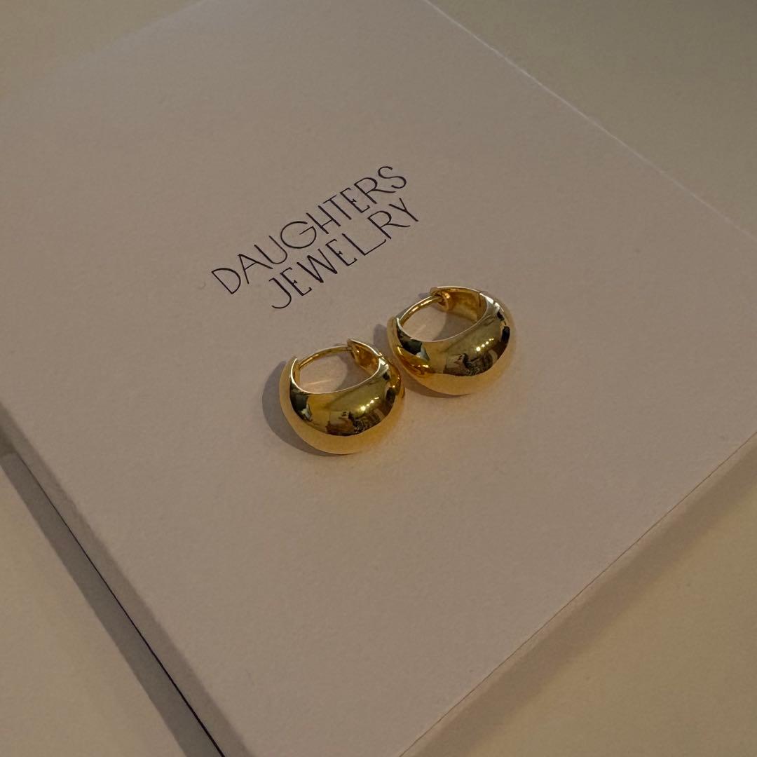 DAUGHTERS JEWELRY Dewy hoop ピアス