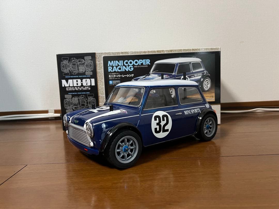 Tamiya Mini Cooper Racing 1/10 プロポセット付き Tamiya 1/10 R/C XB Pro Expert Built Mini Cooper Monte Carlo M03 FF