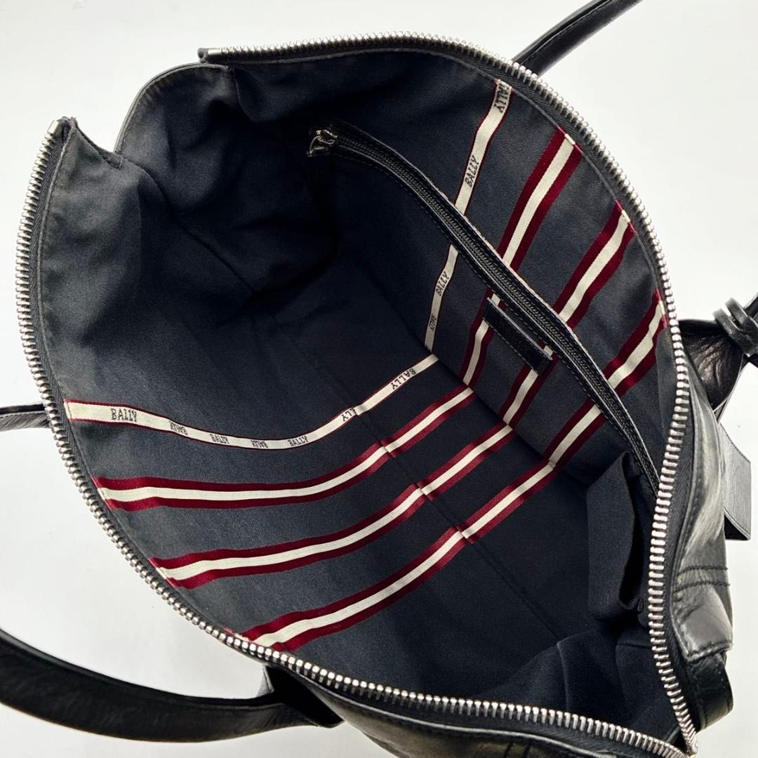 てつ　BALLY ビジネスバッグ ブリーフ トレスポ レザー 南京 A4