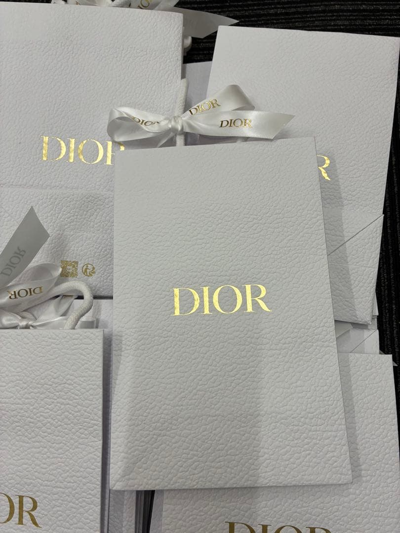 国内正規品 ディオール ショッパー 紙袋 リポン付き 100枚