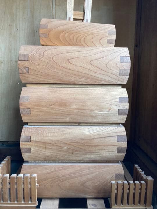 江戸神輿の図面 土台