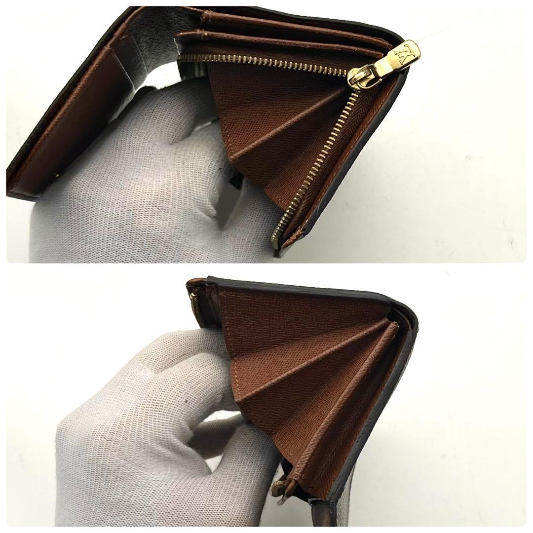 ❣️新型❣️ルイヴィトン モノグラム トレゾール 2つ折り財布 正規品 本物 レザー