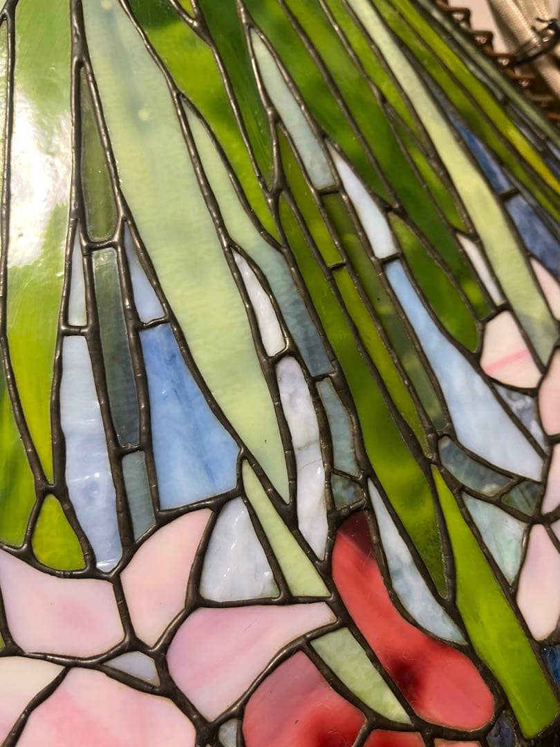 巨大な20インチ水仙ティファニー吊り下げペンダントライト 3灯