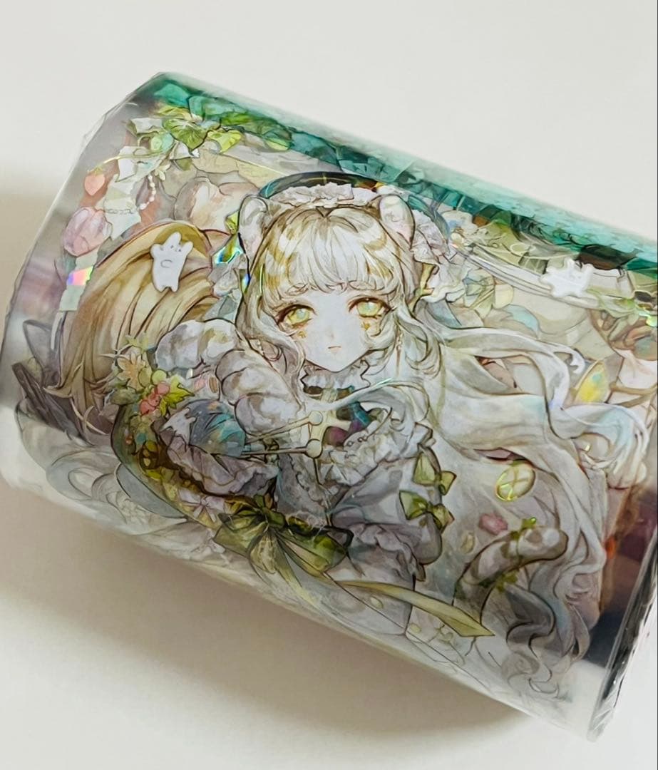 海外 人物 マスキングテープ 弥赛亚情节 ⚠️貝殼光pet （512.7857