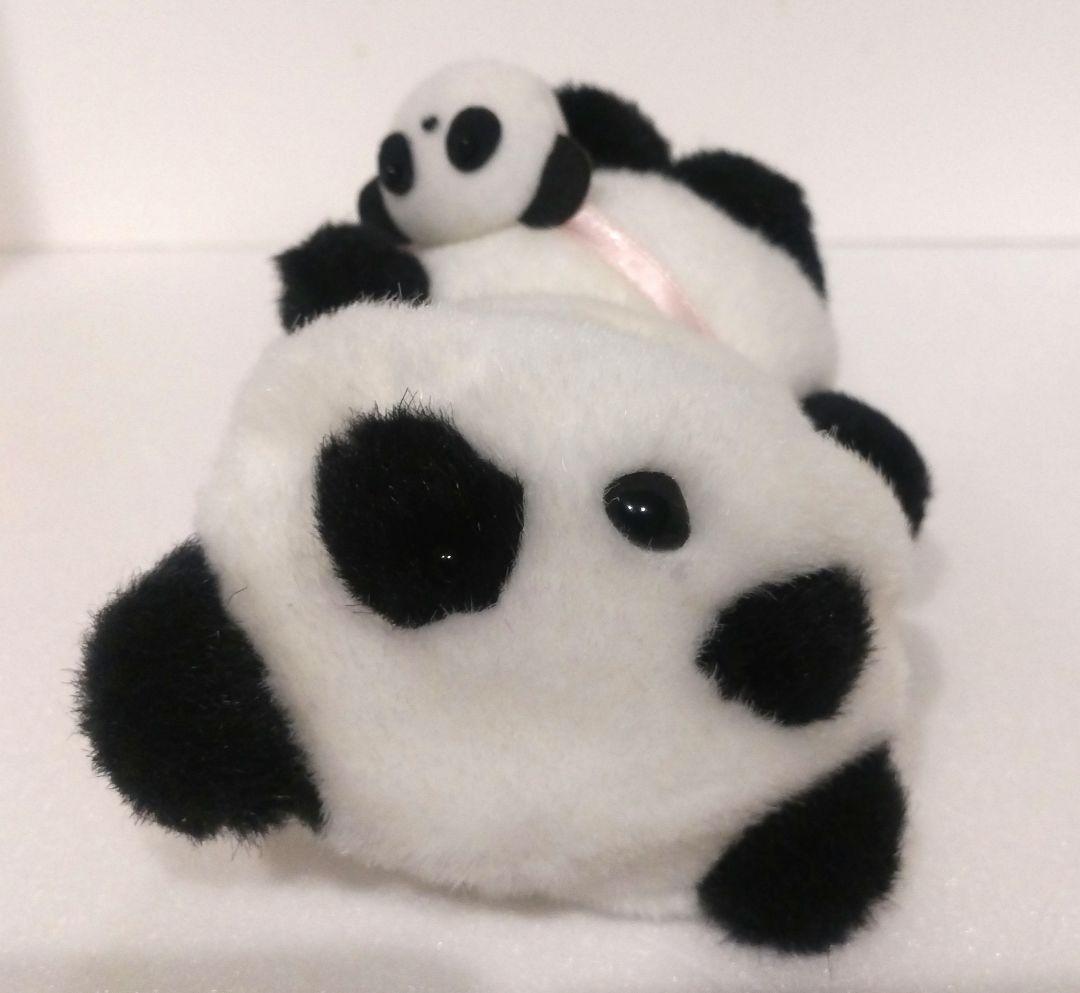 サンリオ キティ 着ぐるみ パンダ ぬいぐるみ マスコット ポシェット レトロ