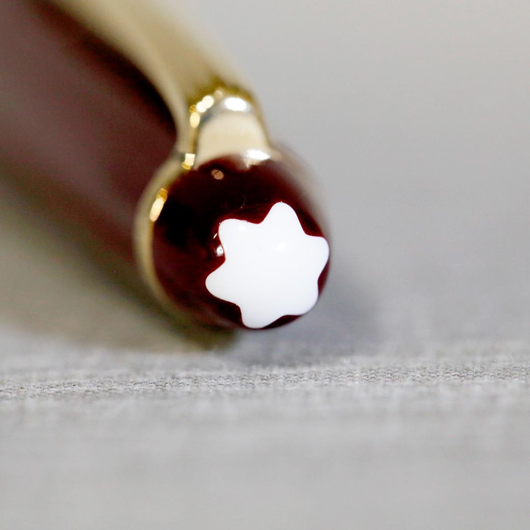 【送料込み】モンブラン ボールペン １６３ ボルドー バーガンディ マイスター