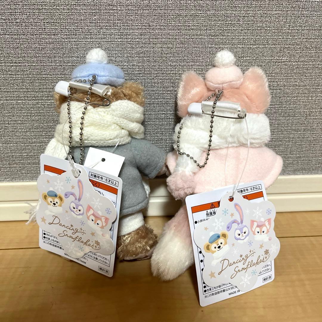 ダッフィー　リーナベル ダンシングスノーフレークス　ぬいば