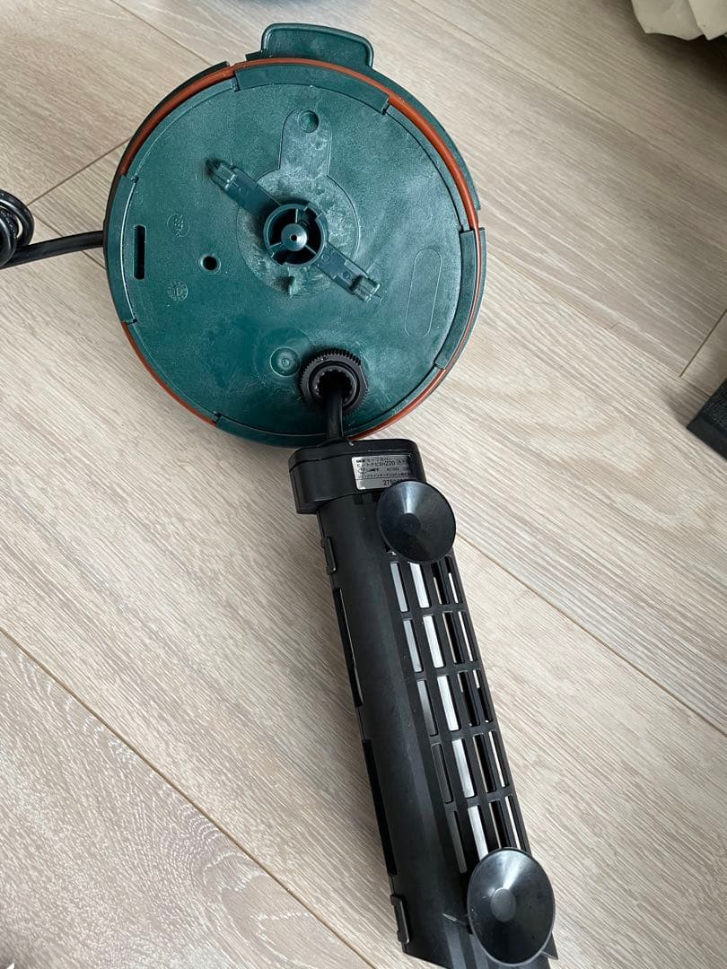 エーハイム フィルター500 インラインヒーター内蔵加工済