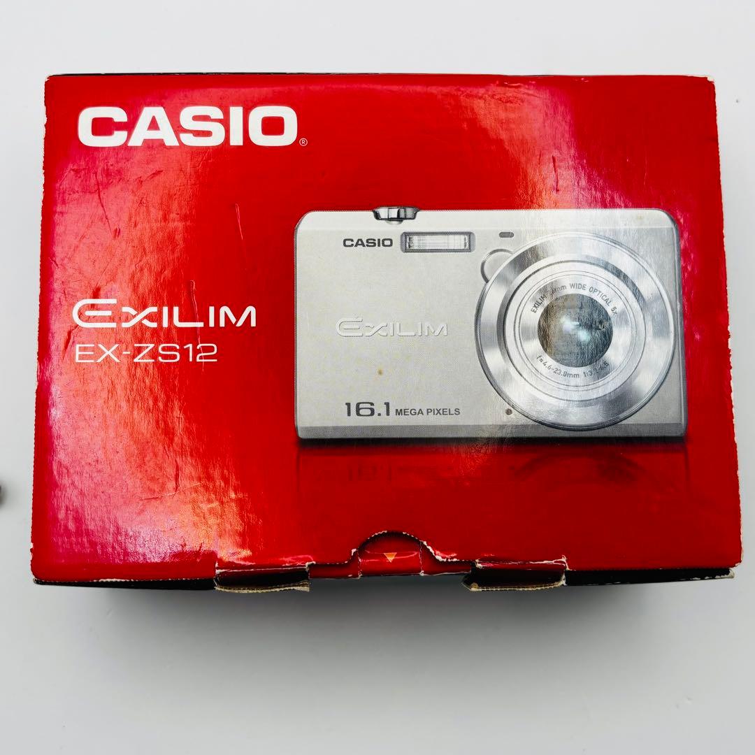 CASIO EXILIM EX-ZS12コンパクトデジタルカメラ - メルカリ