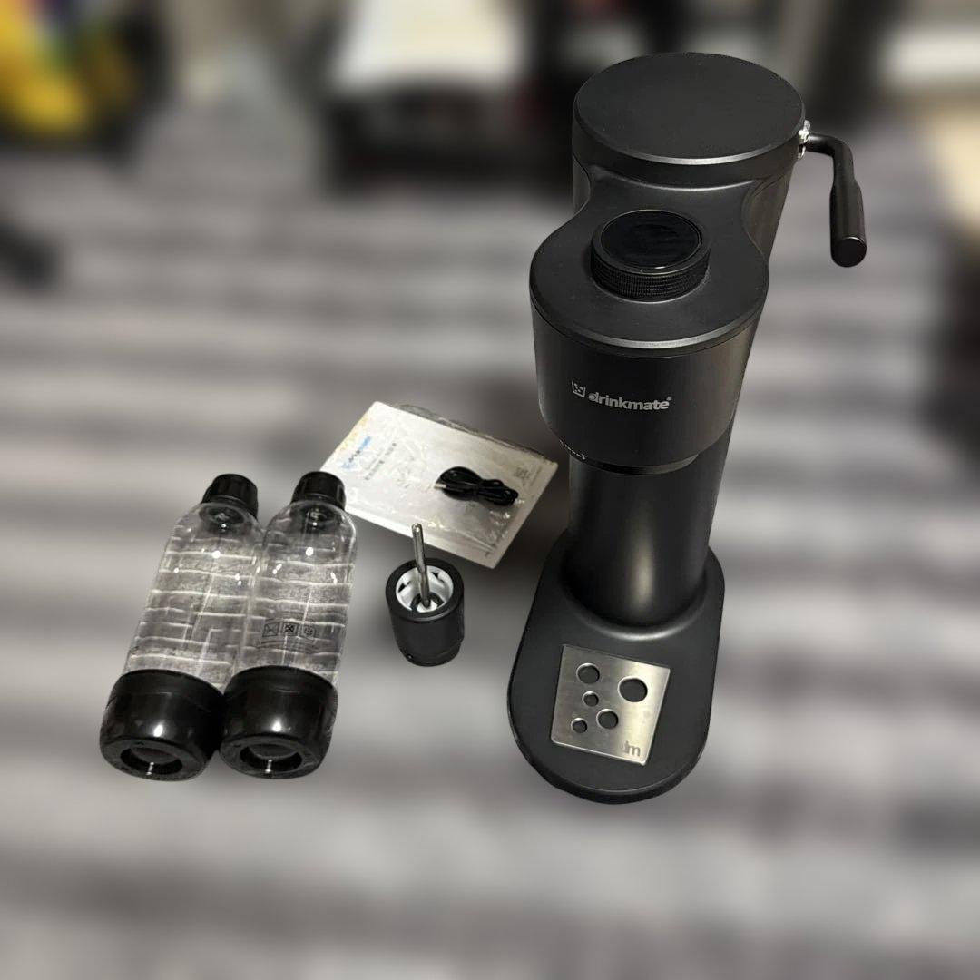 drinkmate ドリンクメイトSeries 660 ブラック 炭酸水メーカー - メルカリ