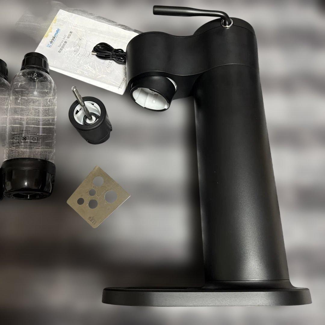 drinkmate ドリンクメイトSeries 660 ブラック 炭酸水メーカー - メルカリ
