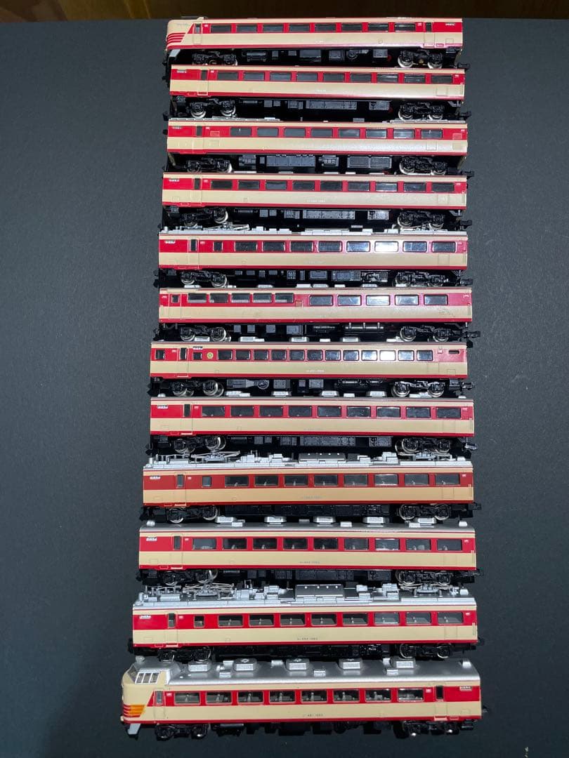 【ジャンク】TOMIX旧製品485系ひばり１２両動力２両動作確認済み