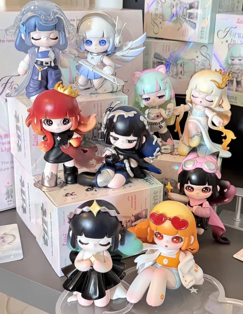 Liita Forward By Light フィギュアセット 9体 TNT TNT SPACE x Liita