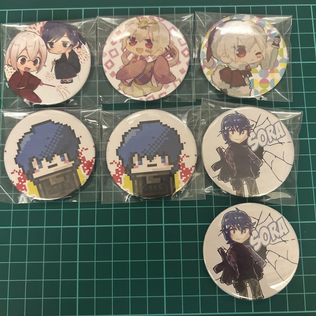 そらまふうらさか そらる まふまふ 缶バッジ まとめ売り - メルカリ