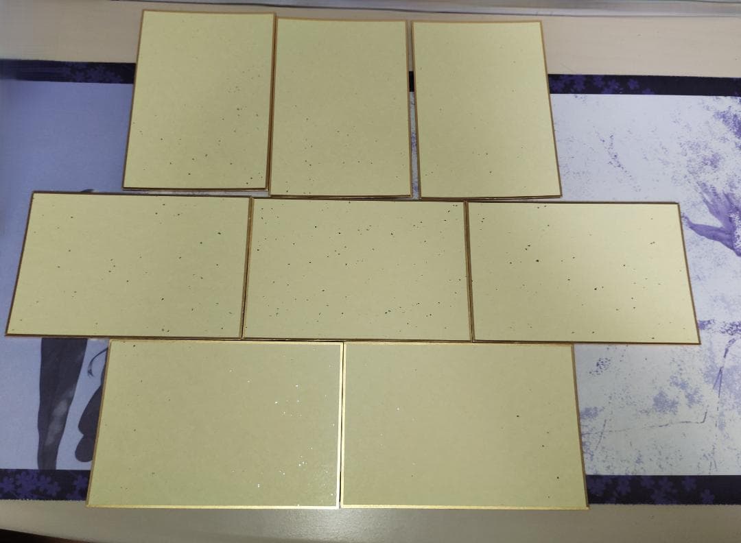 ケロQ 枕　character1 　ミニ色紙　8つ