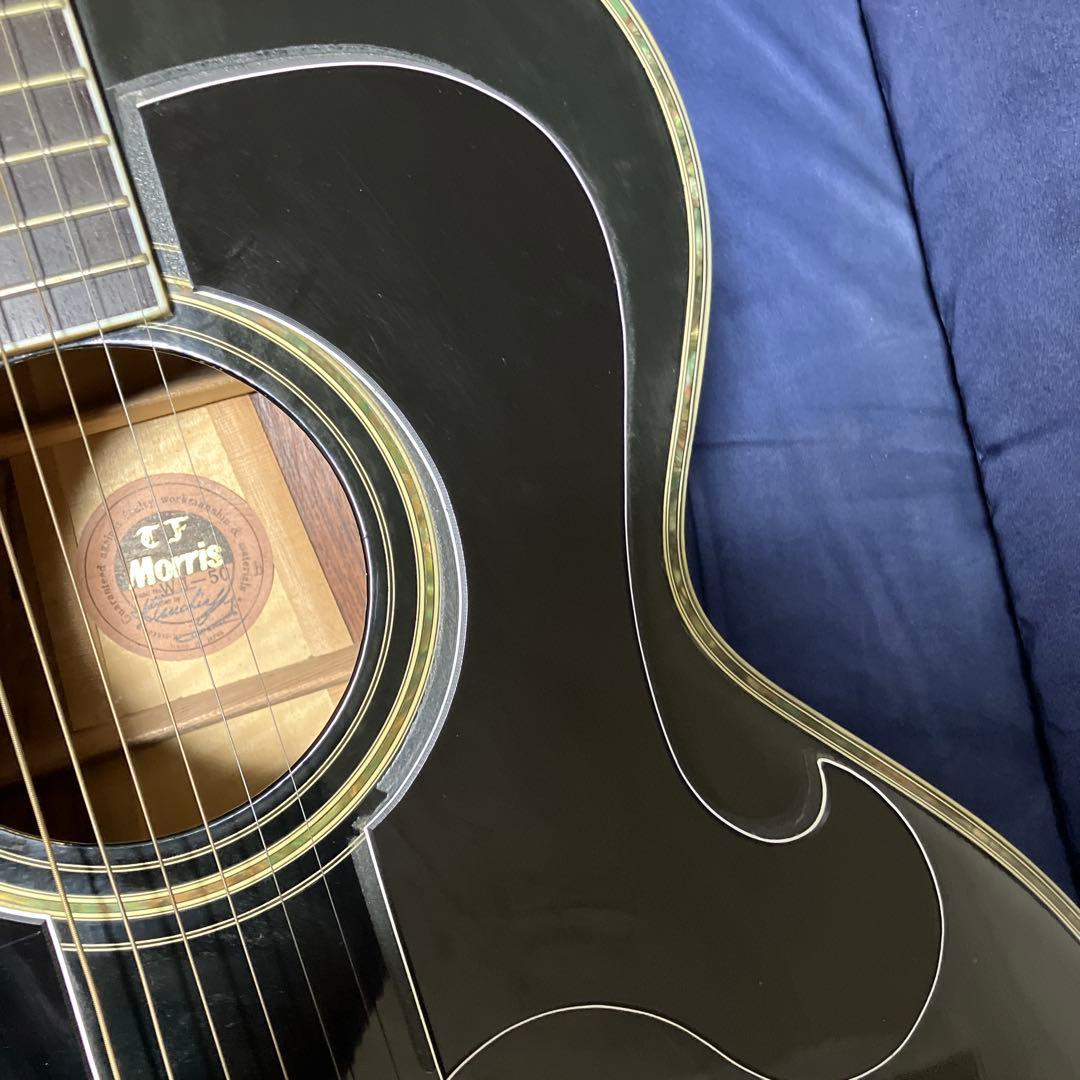 Morris WJ-50 モーリス アコースティックギター 当時の付属品付 - メルカリ