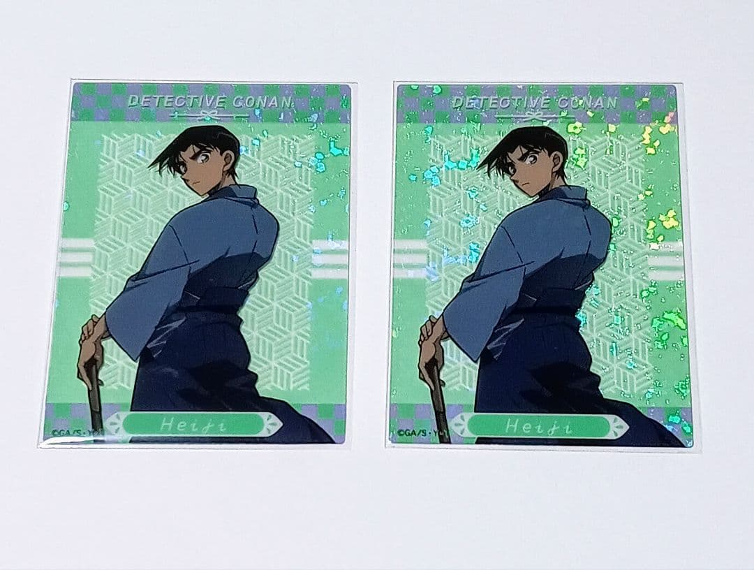 服部平次 着物 アクリルキーホルダー＋カード10点セット