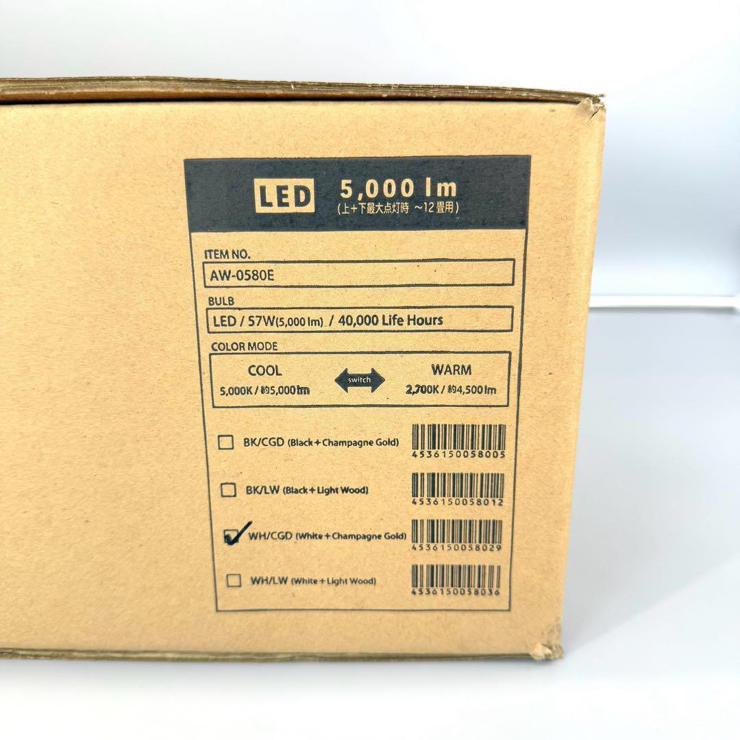 新品　アートワークスタジオ 12畳用 ファントム　5000LEDシーリングランプ