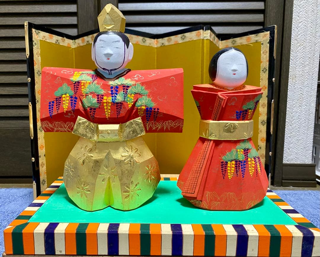一刀彫立雛お雛祭り