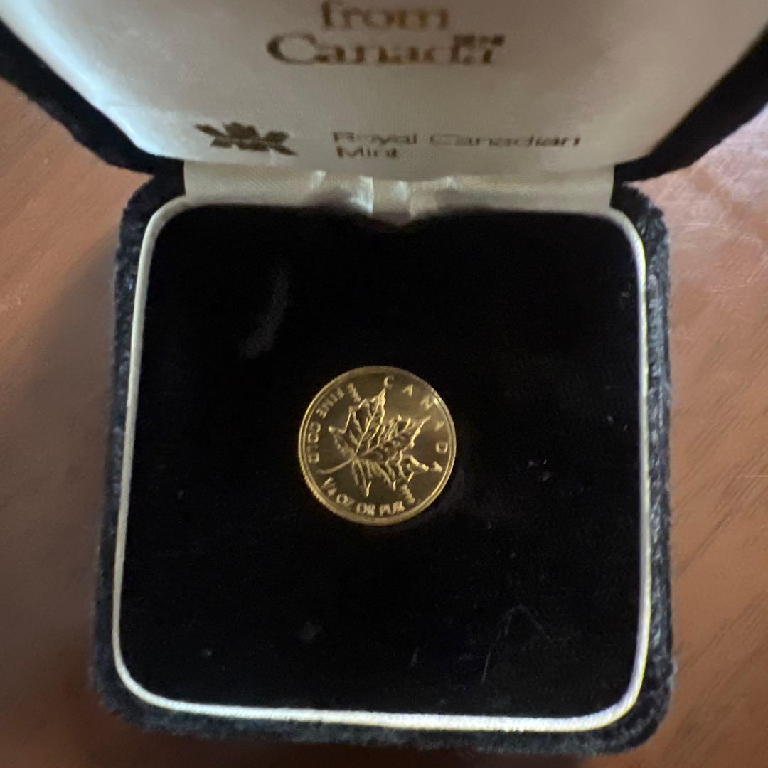  Canadian Mint メープルリーフ金貨 1/20 OZ