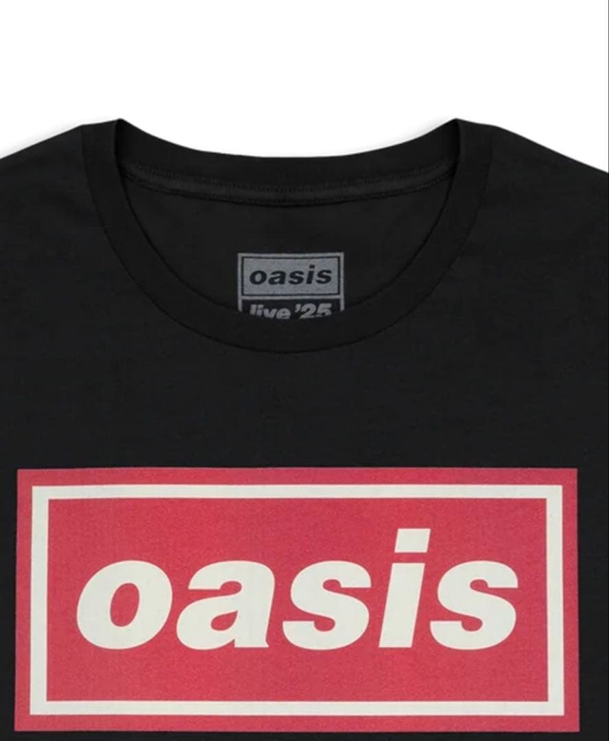 オアシス oasis 海外 ツアー tシャツ Tシャツ 限定 M 公式 東京 黒