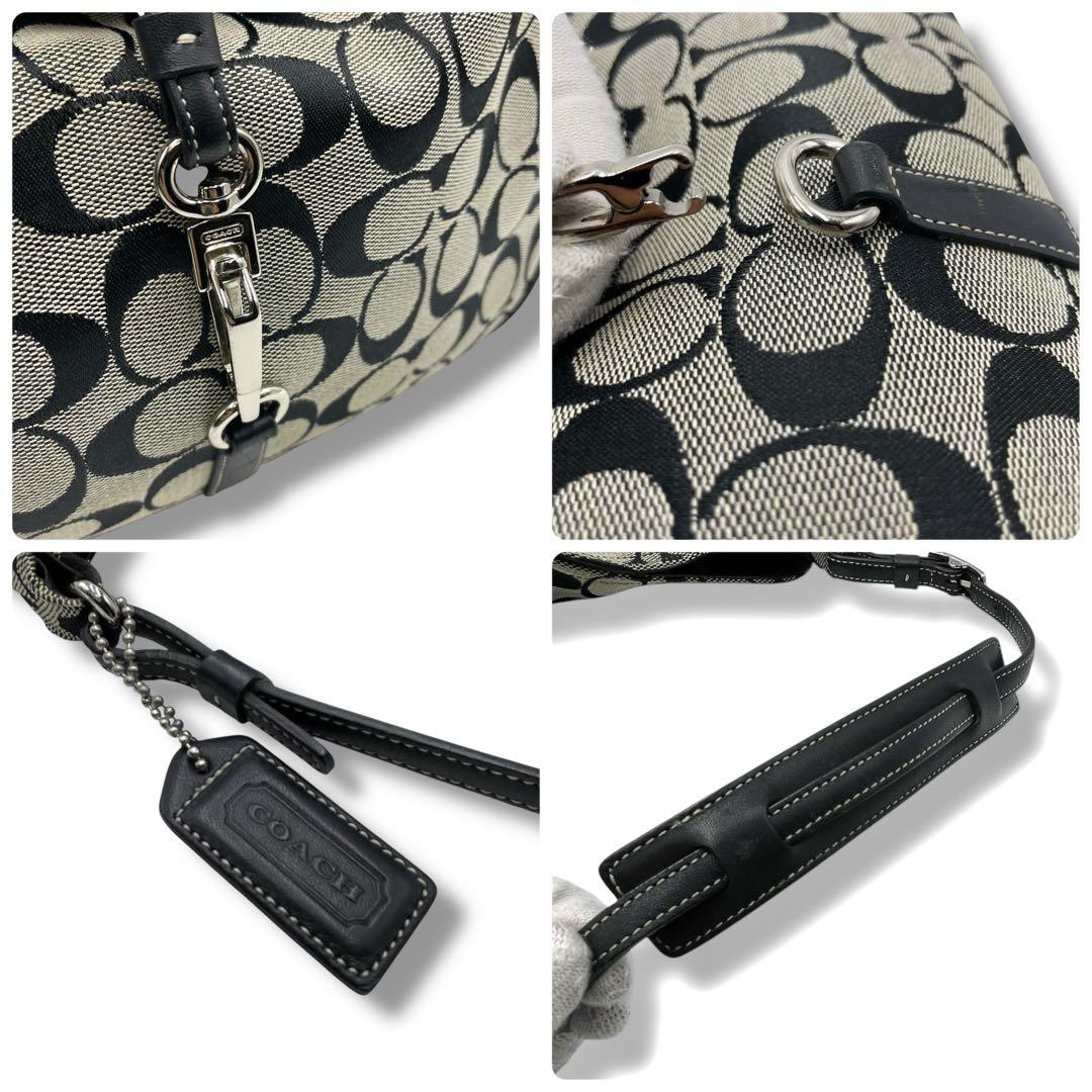 ✨希少✨COACH ワンショルダーバッグ アクセサリーポーチ シグネチャー