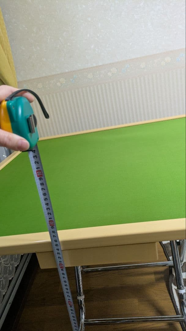 折りたたみ式麻雀台(手積み)ダイニングテーブル 約90cm x 90cm＋麻雀牌