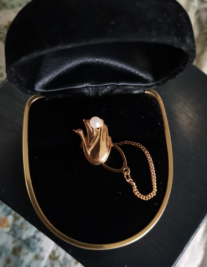 Czech製 ヴィンテージブローチ フィリグリー マルチカラーガラス