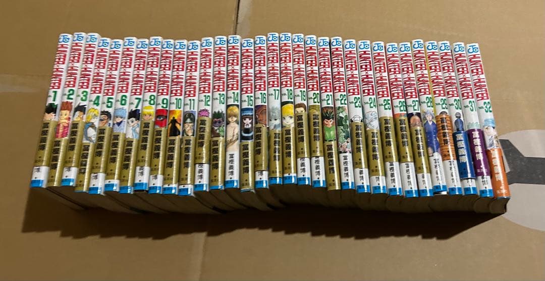 HUNTER×HUNTER 1〜32巻　帯付き　初版本多数