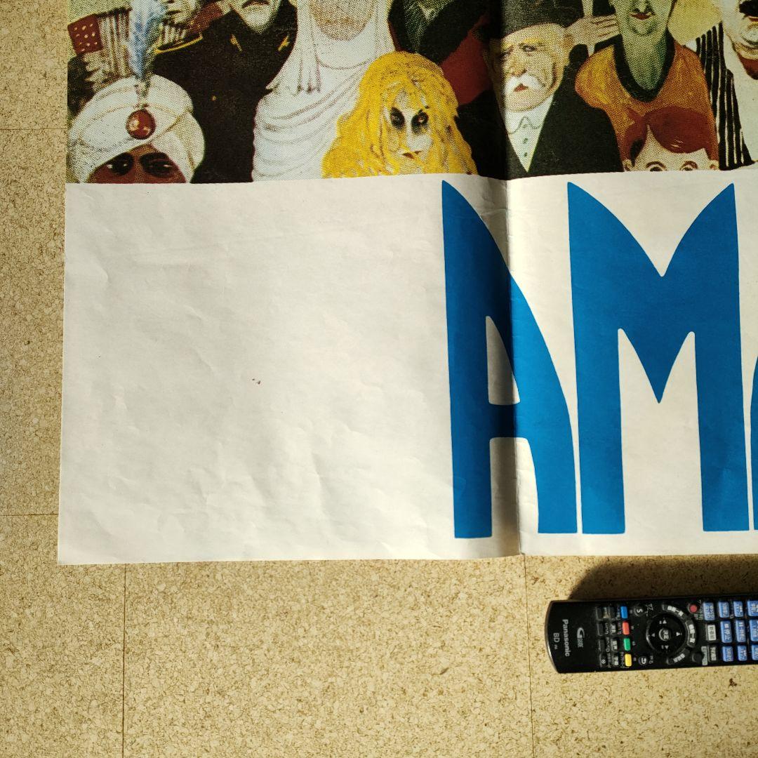 フェデリコ・フェリーニ監督「アマルコルド」 初版オリジナルポスター