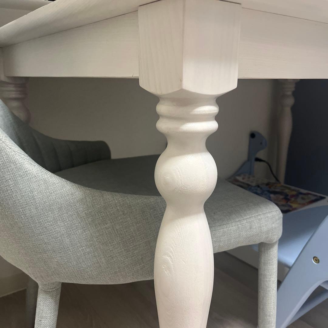 アルパ ダイニングテーブル ホワイト（W1300）Francfranc