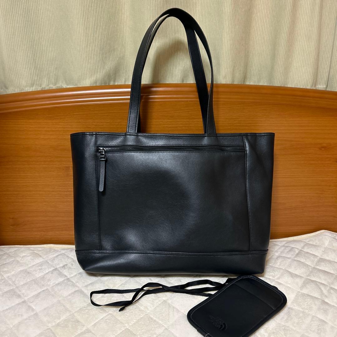 美品　THE NORTH FACE NM82427 チューニングレザー トート