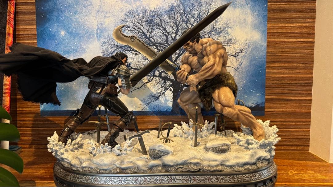 ベルセルク ガッツVSゾッドDX版プライム1スタジオスタチューフィギュア