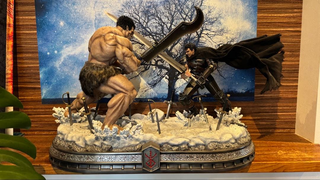 ベルセルク ガッツVSゾッドDX版プライム1スタジオスタチューフィギュア