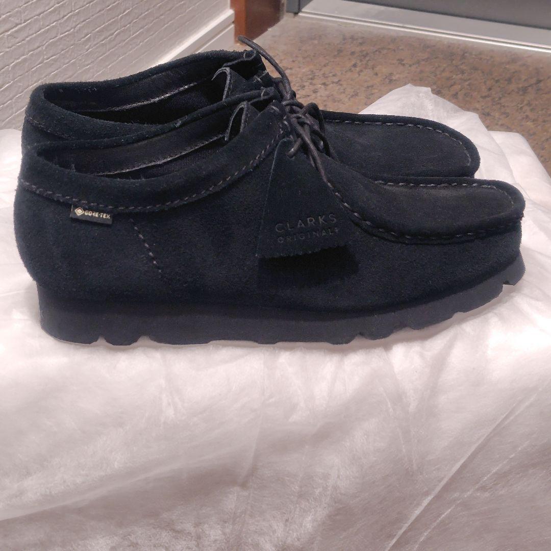 【稀少・美品】CLARKS ORIGINALS ワラビー ゴアテックス ビブラム