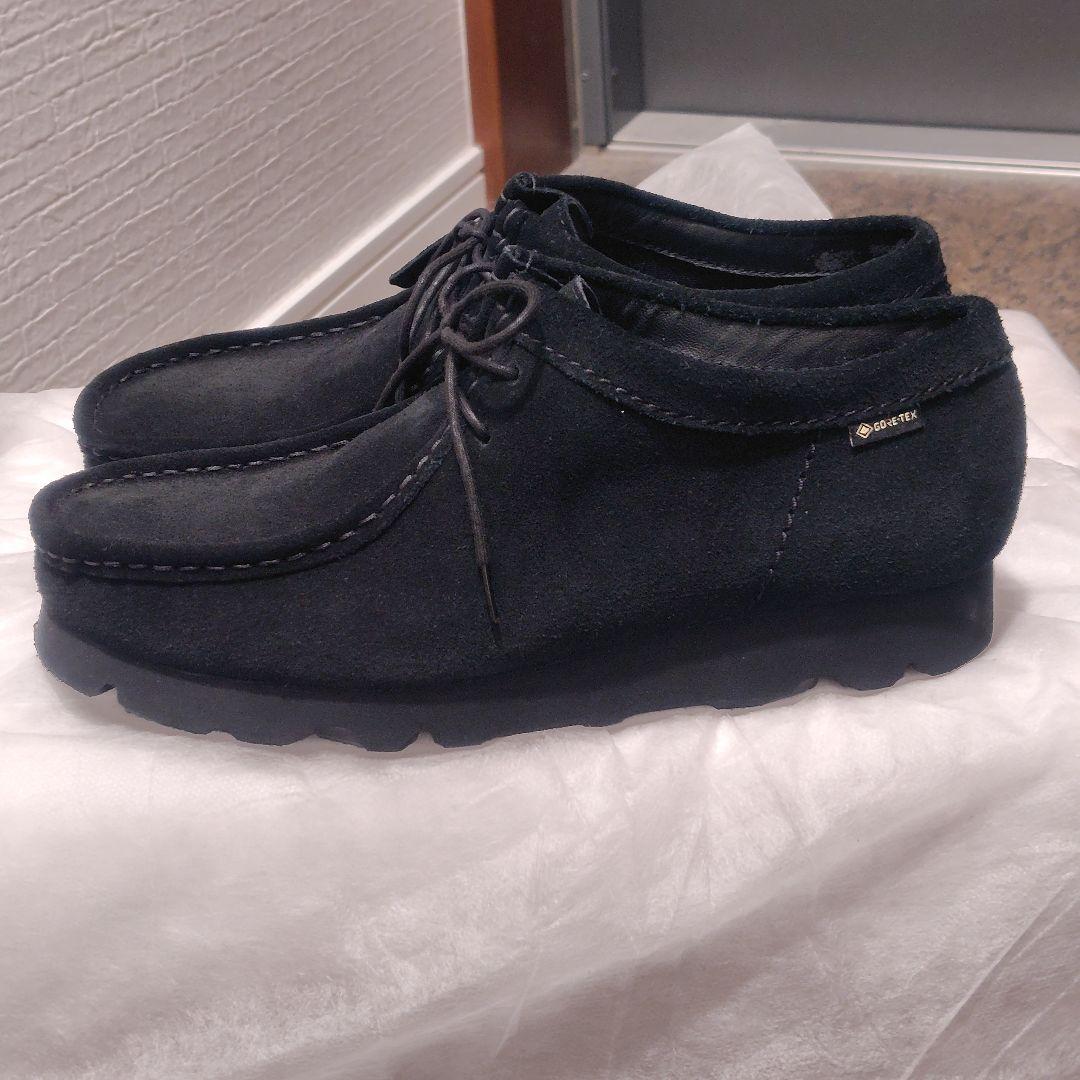 【稀少・美品】CLARKS ORIGINALS ワラビー ゴアテックス ビブラム