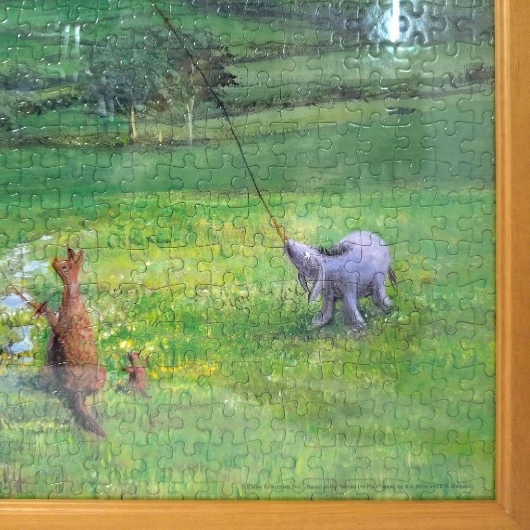 完成品 希少 クラシックプー ジグソーパズル 1000ピース くまのプーさん