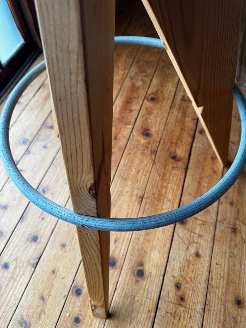 M&M CUSTOM PERFORMANCEスツール大BLACK家具ハイチェア