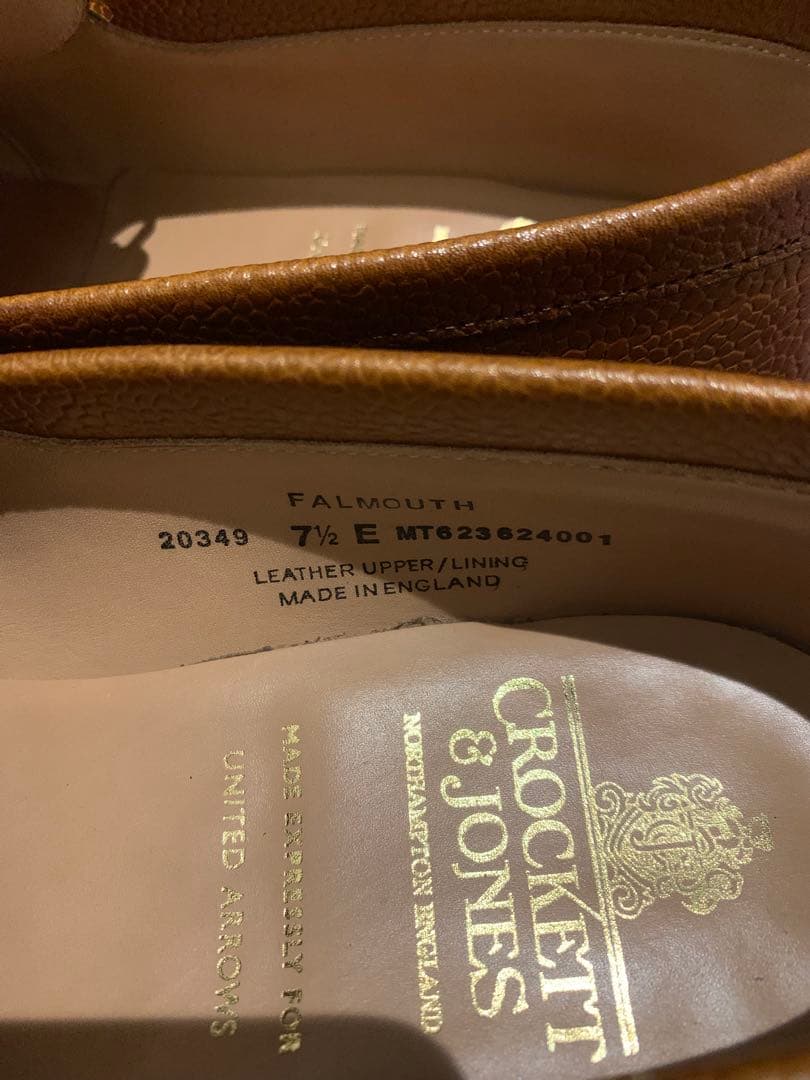 クロケット&ジョーンズ CROCKETT & JONES FALMOUTH