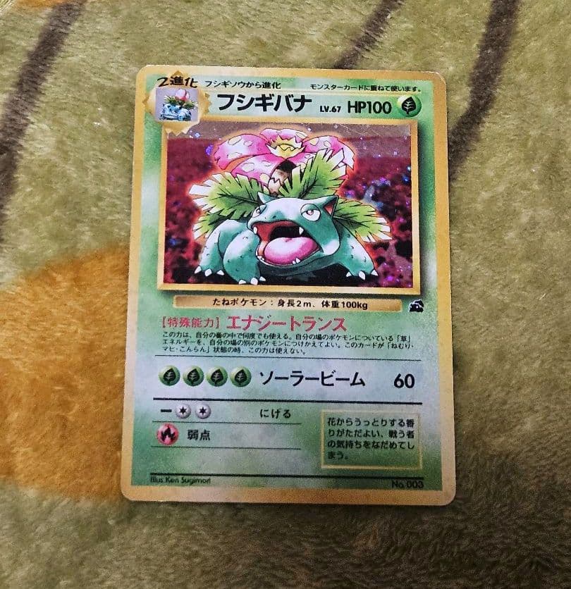 旧裏★フシギバナ ポケモンカードイントロパック キラ