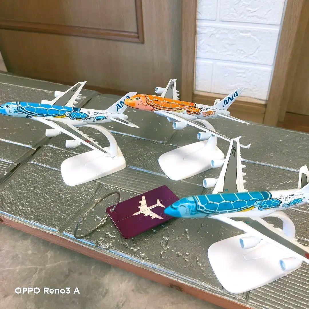 NEW! 3機セット／ANA.フライングホヌ 、ダイキャスト 非売品・新商品情報】1/500 A380 ANAフライングホヌ 3機セット | ひこ