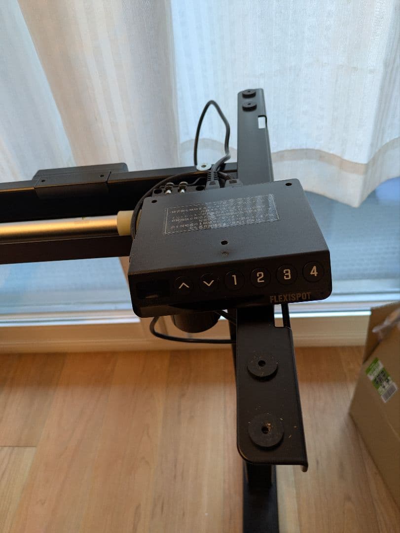 FLEXISPOT EF1-EF1B 電動昇降デスクフレーム ブラック 脚のみ